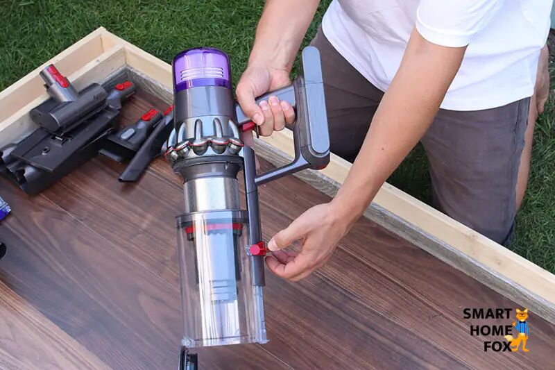 Опорожнение контейнера для грязи